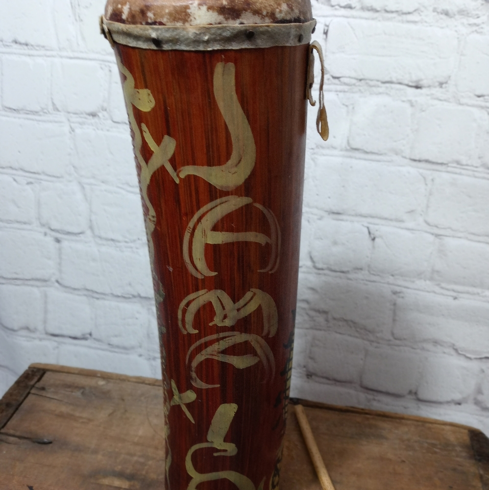 Handmade small tribal like drum